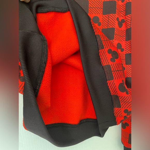 Disney. Mickey Mouse. Red and black sweatshirt. Size juniors medium. - Picture 3 of 5